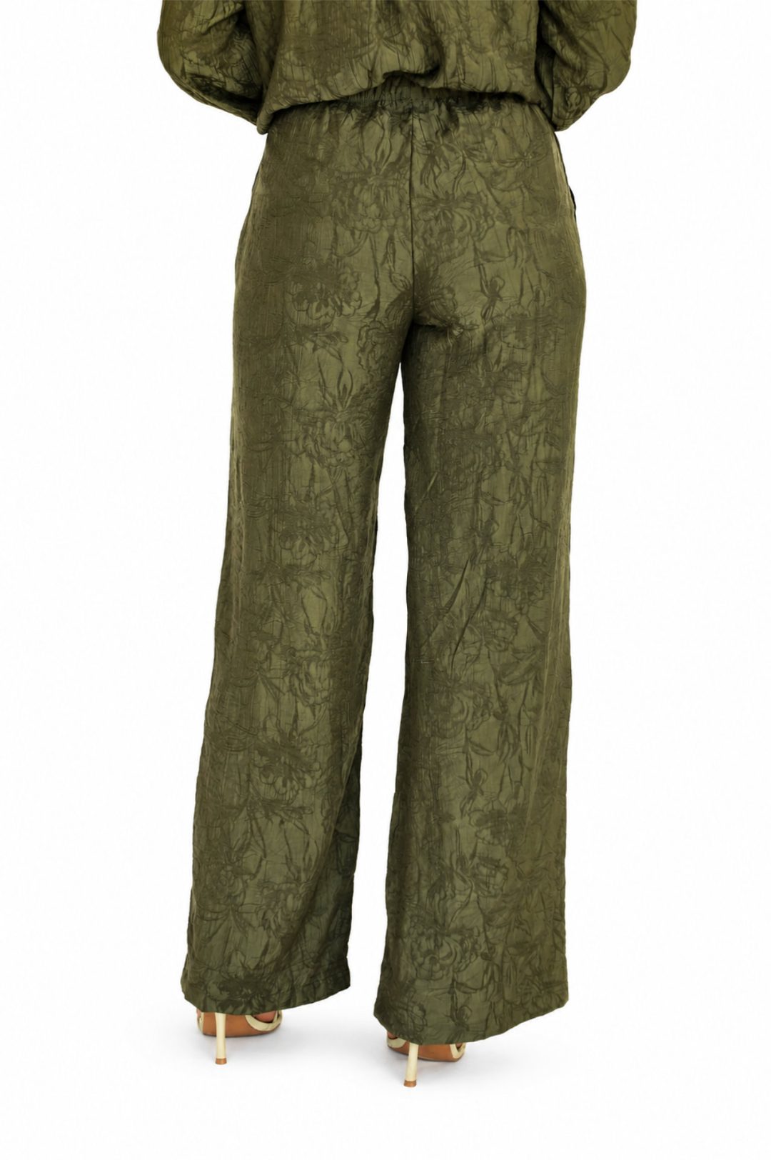 2 Piece Pants Set - Olive