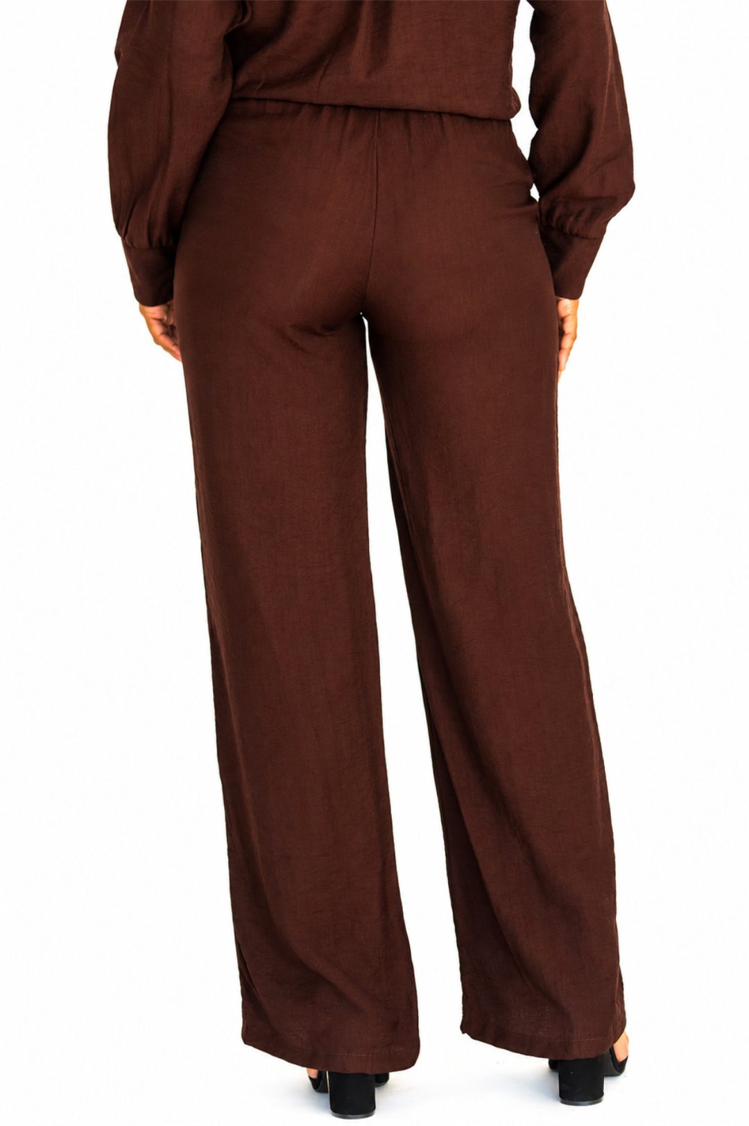2 Piece Pants Set - Chocolate