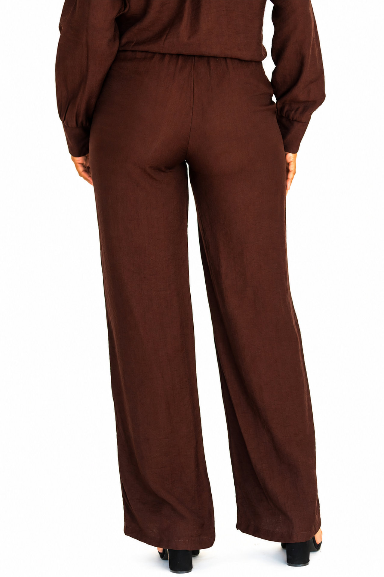 2 Piece Pants Set - Chocolate - Image 4