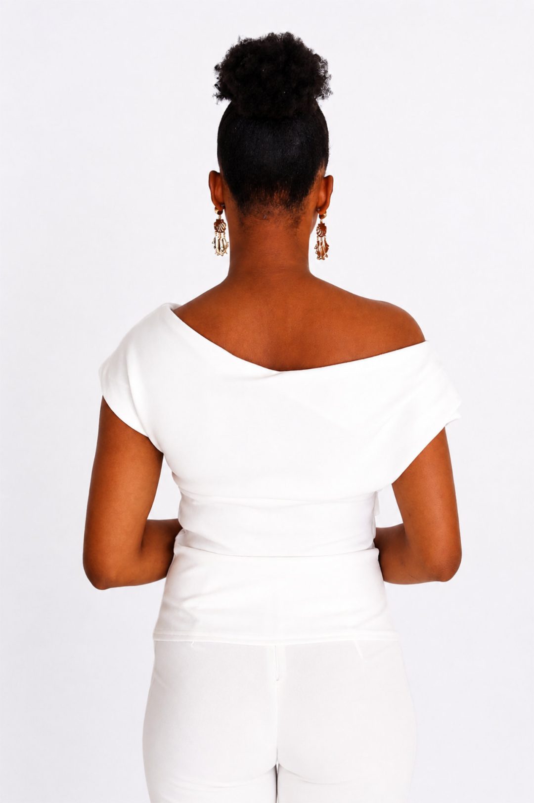 Assymetric Top - Ivory