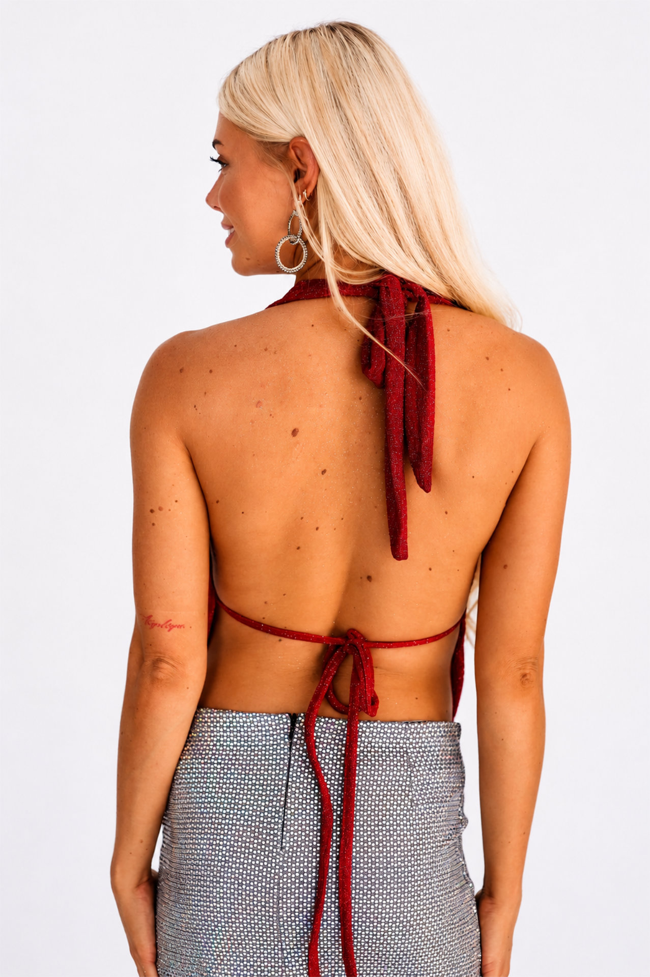 Plunge Top - Red - Image 3