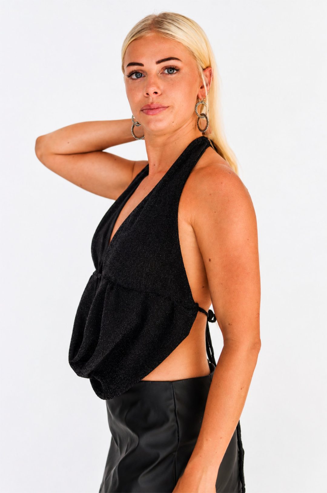 Plunge Top - Black