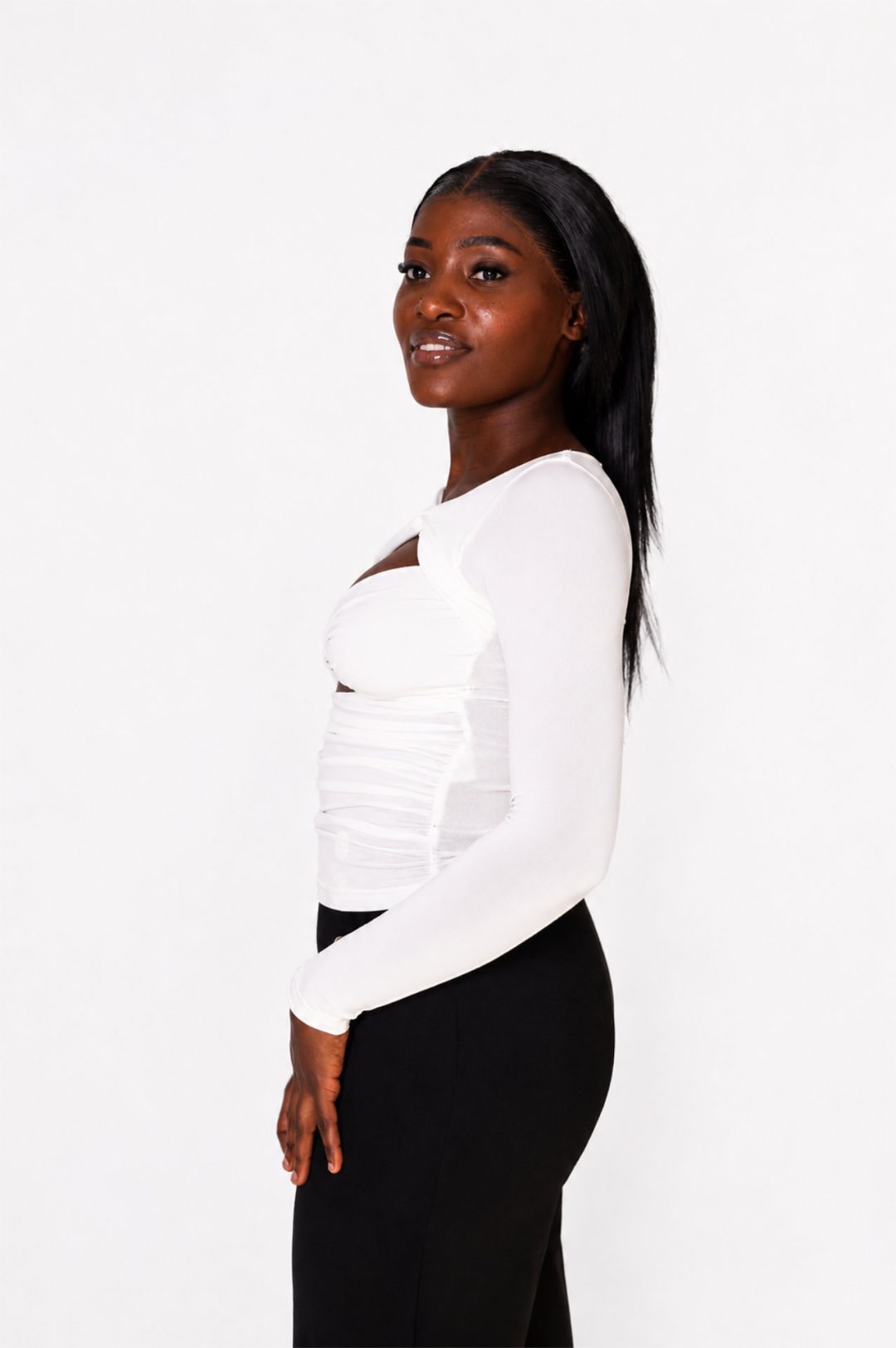 Twist Top - Ivory