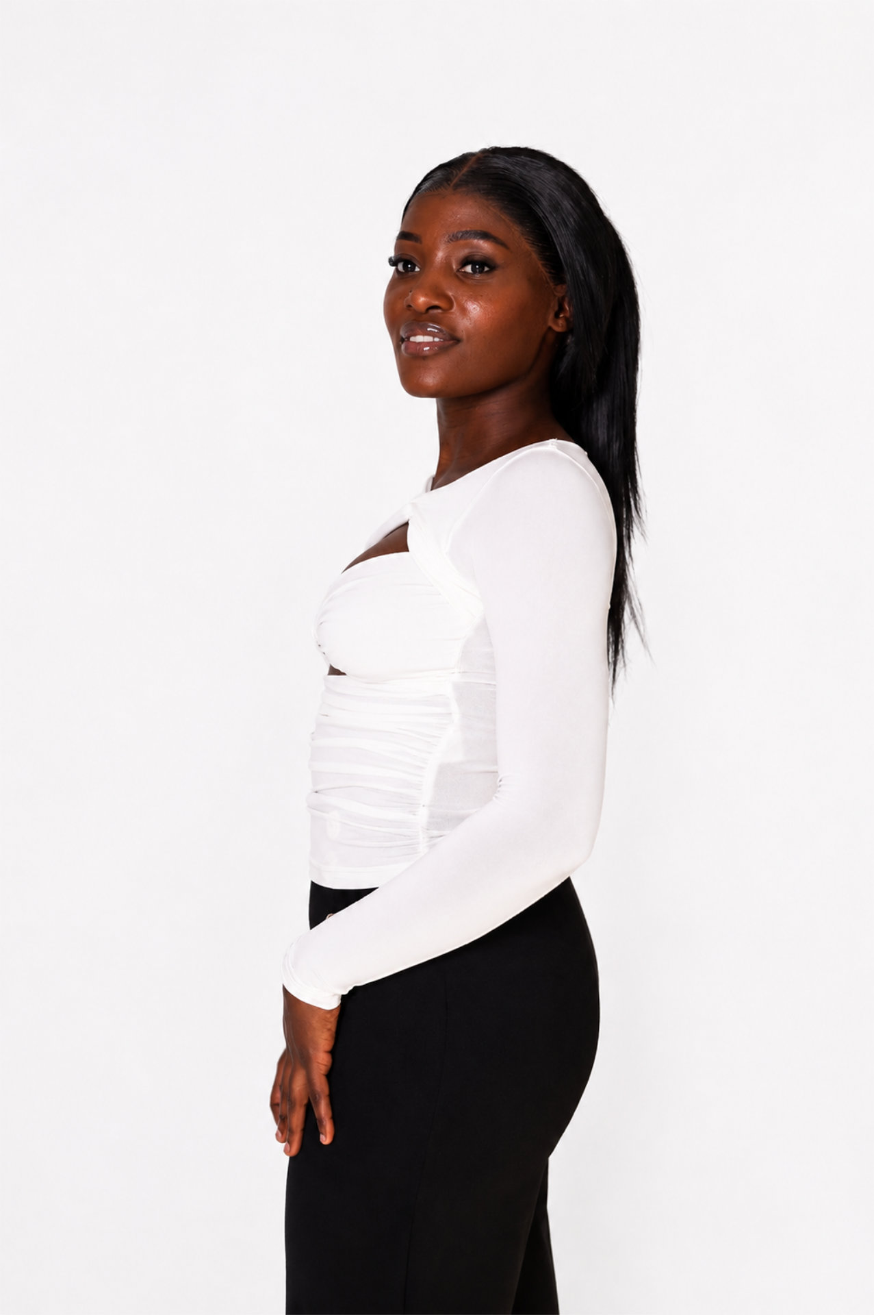 Twist Top - Ivory - Image 2